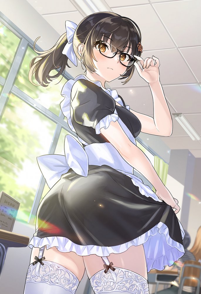 【二次】眼鏡女子画像　その２１